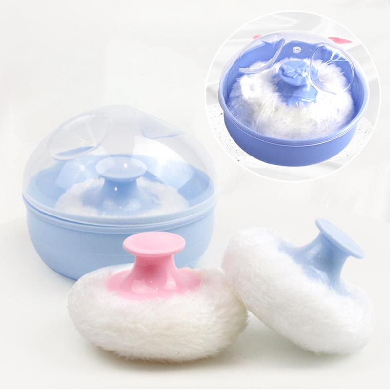 Beauty Makeup Sponge - Talcum Powder Powder Puff With Box