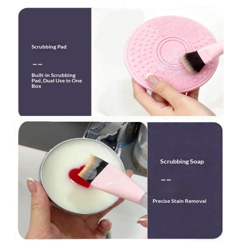 SU Cute Heart Shaped Makeup Br - Beauty Makeup Sponge recension och pris