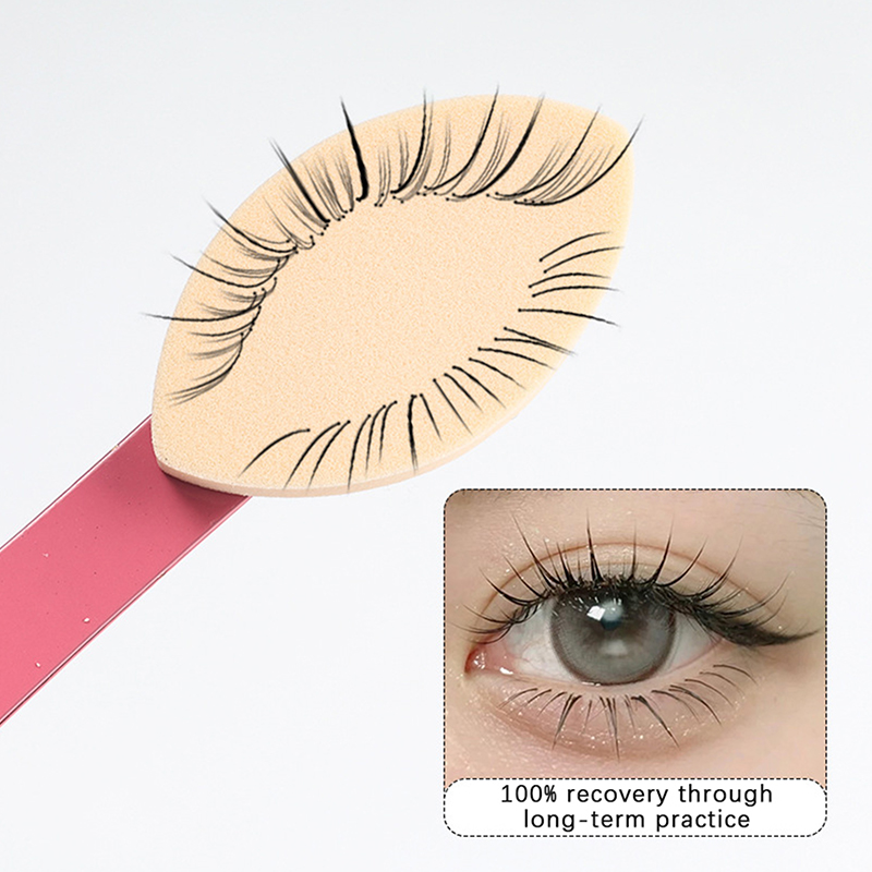 50PCS False Eyelash Pads Begin - Beauty Makeup Sponge recension och pris