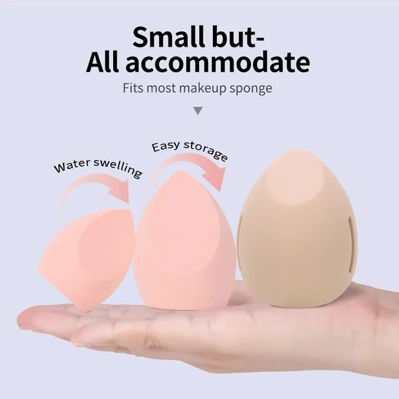 Silicone Beauty Egg Breathable - Beauty Makeup Sponge recension och pris