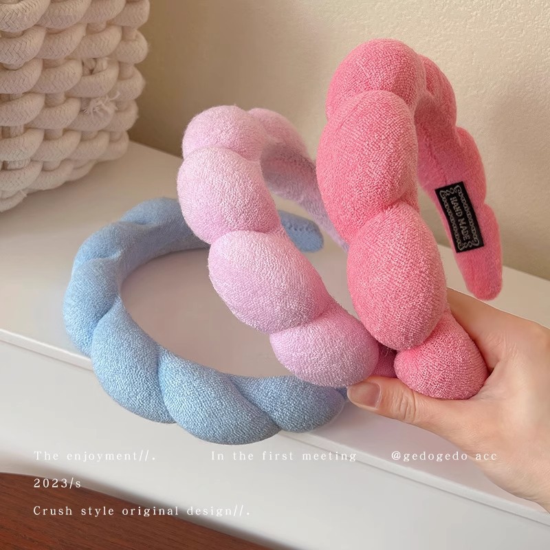 Retro Puffy Hair Band Sponge H - Beauty Makeup Sponge recension och pris