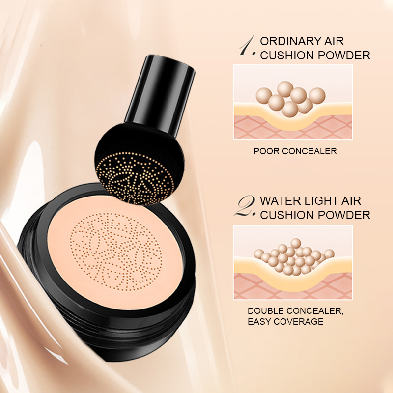 Ocheal BB Cream Air Cushion Co - Beauty Makeup Sponge recension och pris