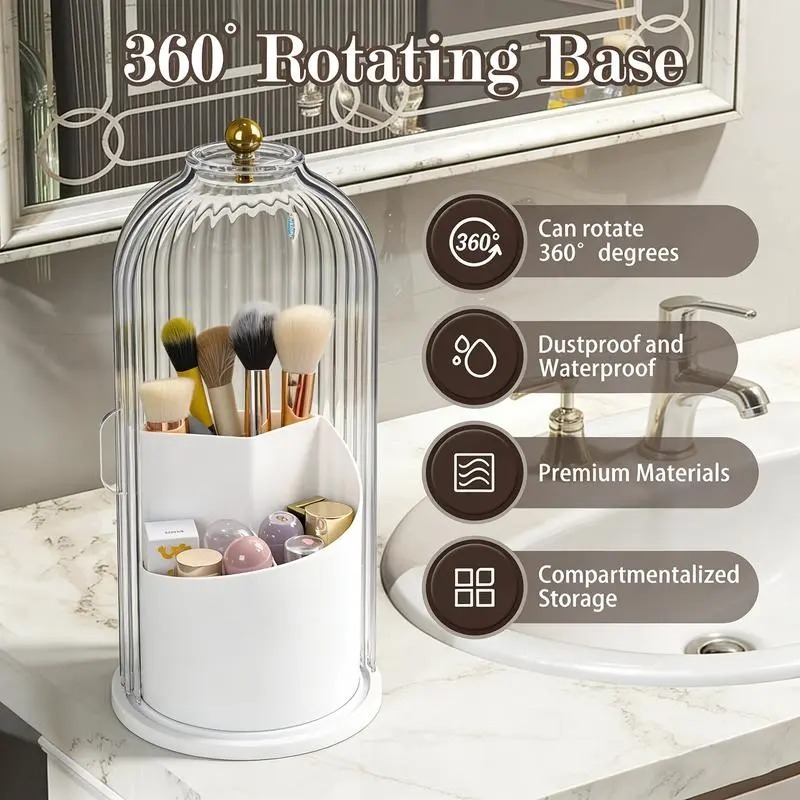 5-Piece Set, 360-Degree Rotati - Beauty Makeup Store recension och pris