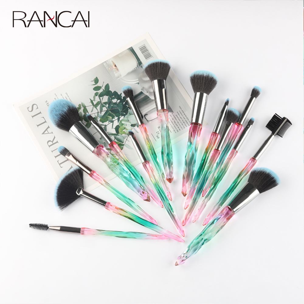 15Pcs Diamond Makeup Brushes S - Beauty Full Makeup recension och pris