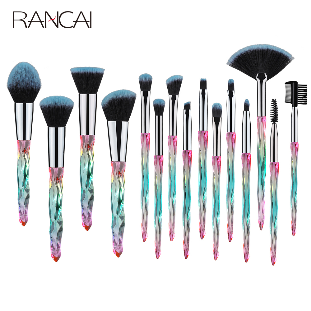 15Pcs Diamond Makeup Brushes S - Beauty Full Makeup recension och pris