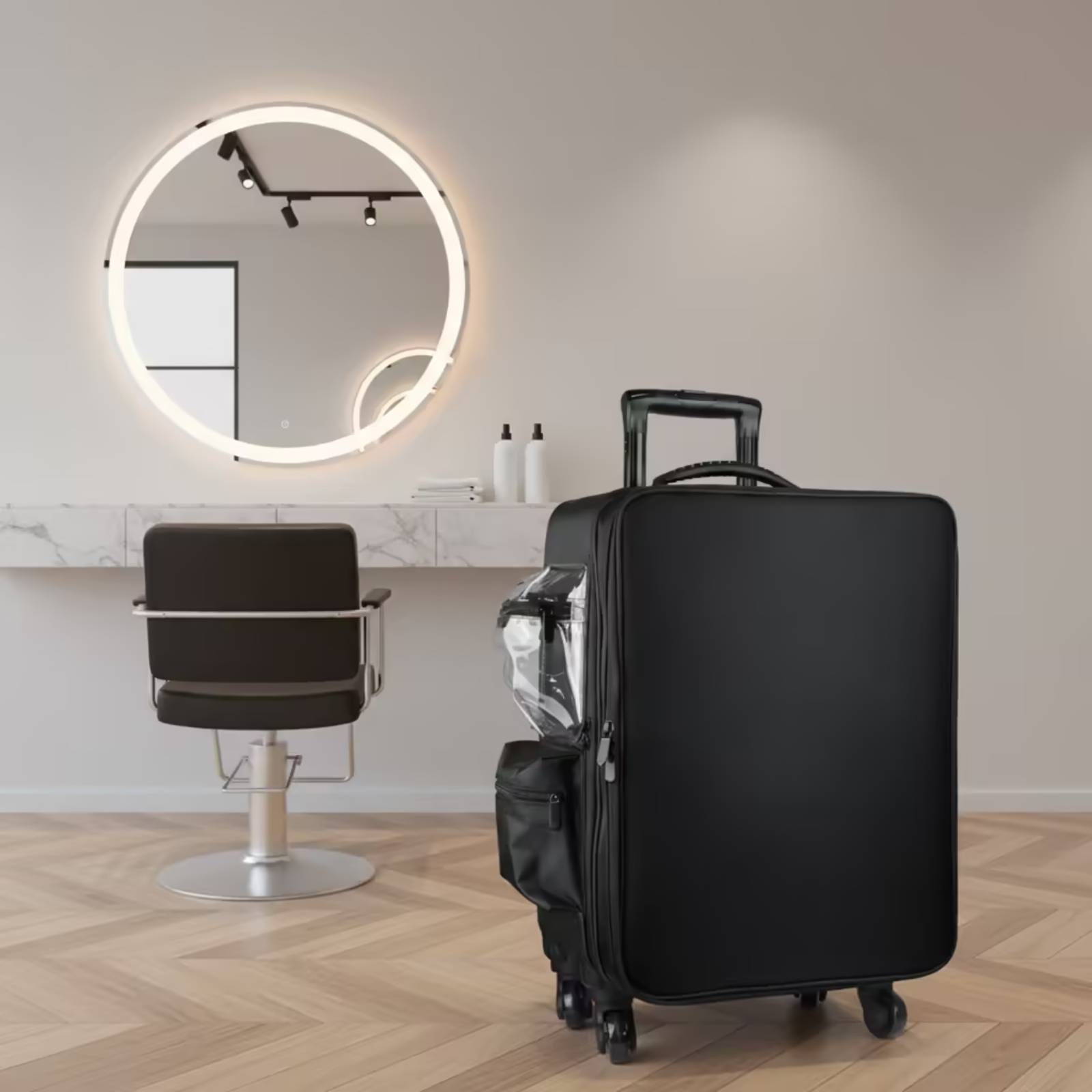 Makeup Case with Rotating Whee - Makeup Organizer recension och pris