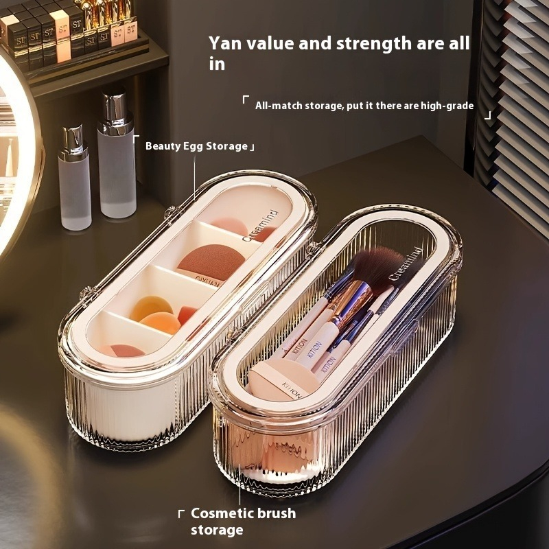 1pc Dustproof Acrylic Holder T - Beauty Makeup Box recension och pris