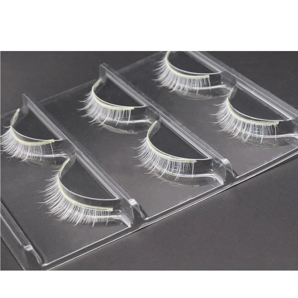 Hot 3pair White Eyelashes Make - Beauty Full Makeup recension och pris
