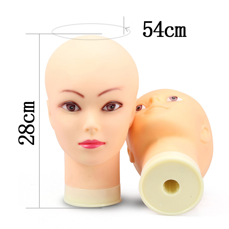 Soft Bald Wig Practice Mannequ - Beauty Makeup Store recension och pris