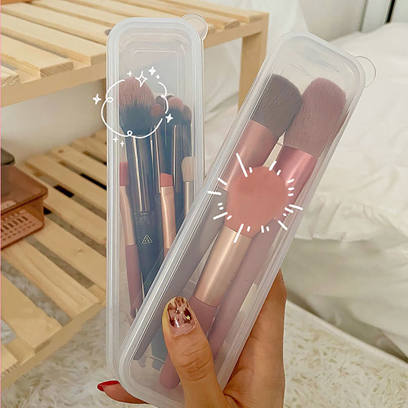 Makeup Brush Organizer Transpa - Beauty Makeup Box recension och pris