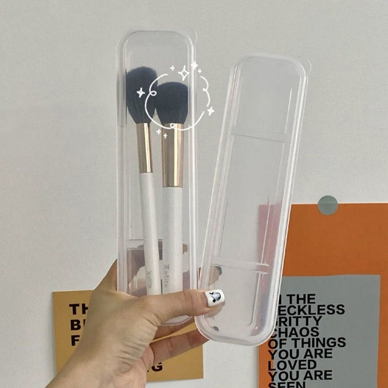 Makeup Brush Organizer Transpa - Beauty Makeup Box recension och pris
