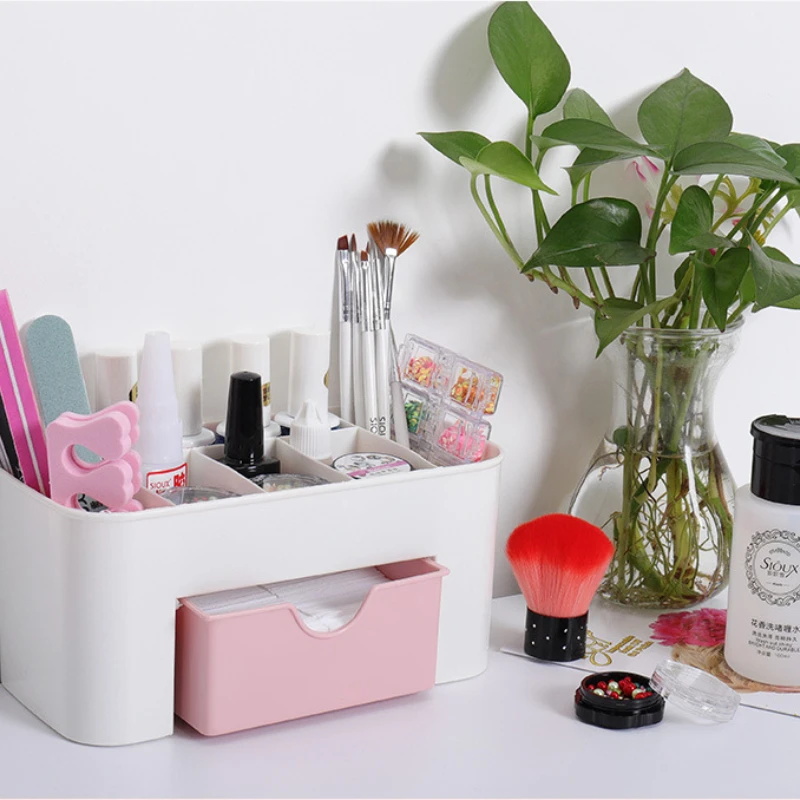 Nail Art Organizer Desktop Dra - Beauty Makeup Box recension och pris