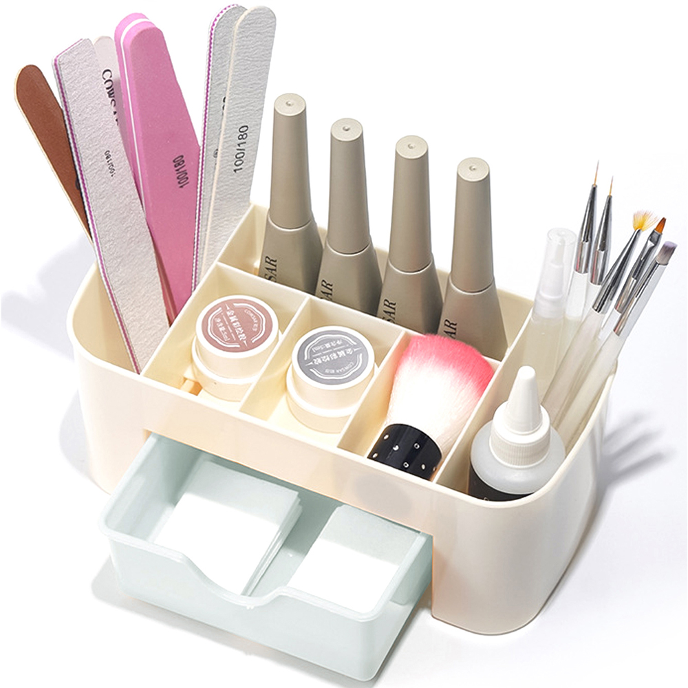 Nail Art Organizer Desktop Dra - Beauty Makeup Box recension och pris