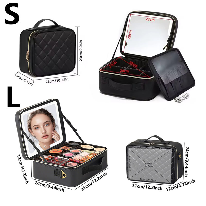 Large Size Travel Makeup Bag W - Beauty Zone Makeup recension och pris