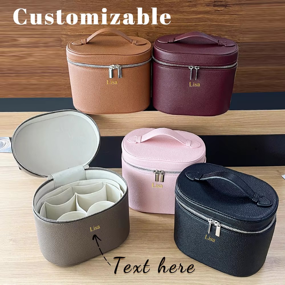 Large Capacity PU Leather Make - Beauty Makeup Box recension och pris