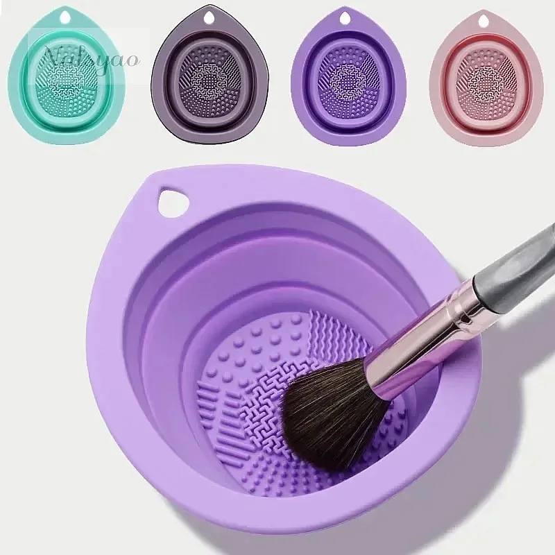 Silicone Folding Makeup Brush  - Beauty Makeup Box recension och pris