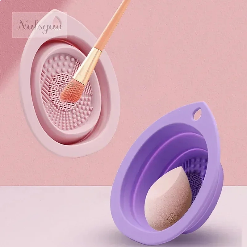 Silicone Folding Makeup Brush  - Beauty Makeup Box recension och pris