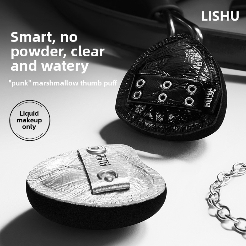 LISHU 2pcs Soft Leather Mini T - Beauty Makeup Sponge recension och pris